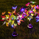 🦋 kit com 3 unidades modelos diferentes -  Luzes solares de borboleta 💐